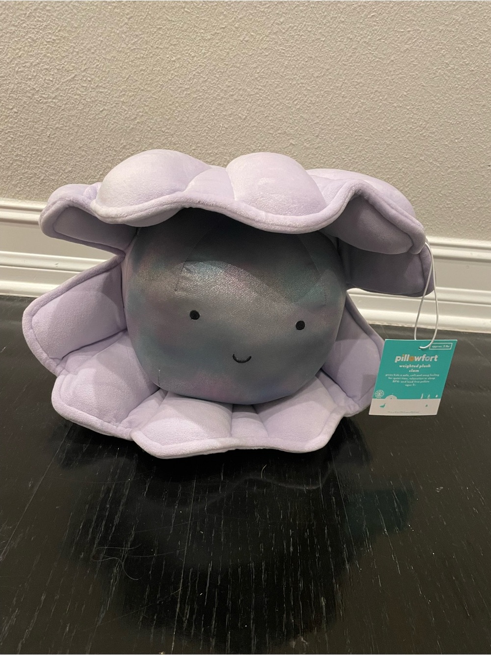 Pillowfort™ Clam with Pearl Kids’ Weighted Plush